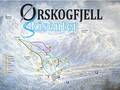 Pistenplan Ørskogfjell Skisenter