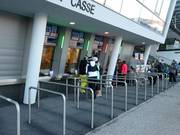 Gepflegter Kassenbereich