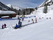 Übungsgelände Chickadee mit Förderband