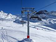 Idjochbahn - 8er Hochgeschwindigkeits-Sesselbahn (kuppelbar) mit Abdeckhauben