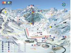 Pistenplan Funiushan – Luanchuan