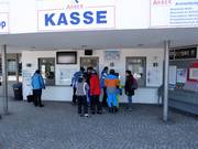 Gepflegter Kassenbereich