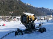 Beschneiung in der Hausbergarena