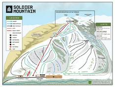 Pistenplan Soldier Mountain