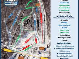 Pistenplan Mount Pleasant