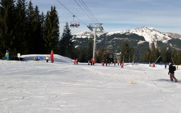 Skigebiete für Anfänger in Portes du Soleil – Anfänger Les Portes du Soleil – Morzine/Avoriaz/Les Gets/Châtel/Morgins/Champéry