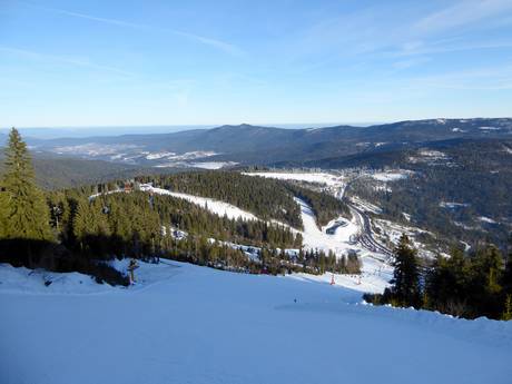 Regen: Größe der Skigebiete – Größe Arber