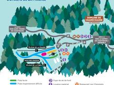 Pistenplan Col de Porte