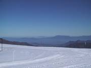 Blick von El Colorado Richtung Santiago de Chile