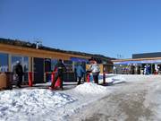 Kleiner Kiosk an der Talstation