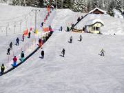 Förderband neben dem Village Platter