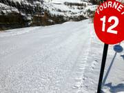 Rote Fournet Abfahrt