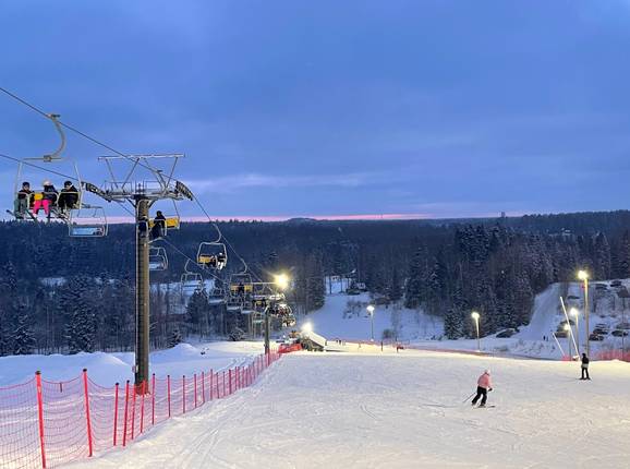 Skigebiet Talma mit Sesselbahn