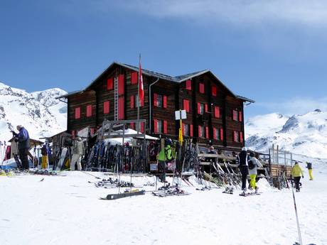 Hütten, Bergrestaurants  Nordwestitalien – Bergrestaurants, Hütten Zermatt/Breuil-Cervinia/Valtournenche – Matterhorn