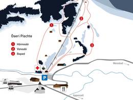 Skigebiet in Brülisau