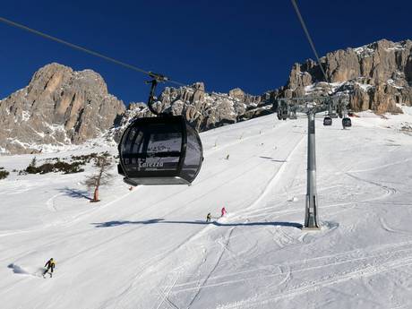 Val di Fassa (Fassatal): Testberichte von Skigebieten – Testbericht Carezza