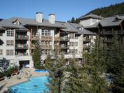 Von der Piste in den Pool