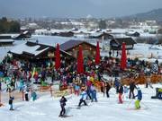 Après-Ski an der Hausberg-Talstation