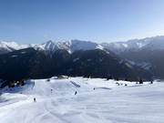 Leichte Piste Gabi an der Kombibahn Hoher Turm
