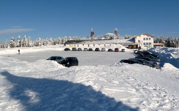 Mittelerzgebirge: Anfahrt in Skigebiete und Parken an Skigebieten – Anfahrt, Parken Fichtelberg – Oberwiesenthal