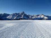 Start in den Skitag am Helm