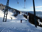 Zirkuslift - Schlepplift mit T-Bügel/Anker