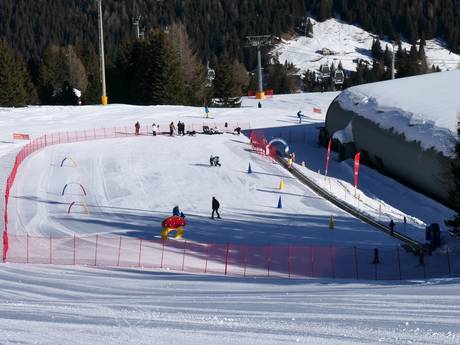 Familienskigebiete Sobretta-Gavia-Gruppe – Familien und Kinder Santa Caterina Valfurva