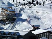 Überdachtes Förderband Tanzbode