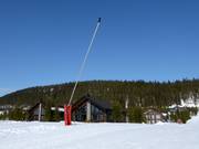Schneilanze im Skigebiet Idre Himmelfjäll