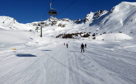 Skigebiete für Anfänger im Valcamonica (Valle Camonica) – Anfänger Ponte di Legno/Tonale/Presena Gletscher/Temù (Pontedilegno-Tonale)
