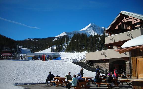 Skifahren in Big Sky Mountain Village