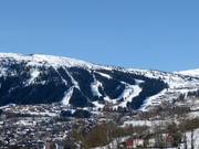 Blick auf die Pisten im Voss Resort