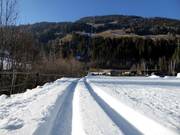 Loipe an der Talstation in Kuppelwies