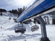 Aebi-Sillerenbühl - 6er Hochgeschwindigkeits-Sesselbahn (kuppelbar) mit Abdeckhauben