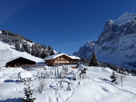 Berner Oberland: Unterkunftsangebot der Skigebiete – Unterkunftsangebot First – Grindelwald