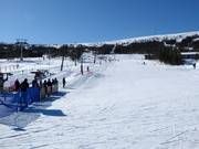 Übungslifte mit Übungspiste