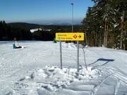 Klare Ausschilderung