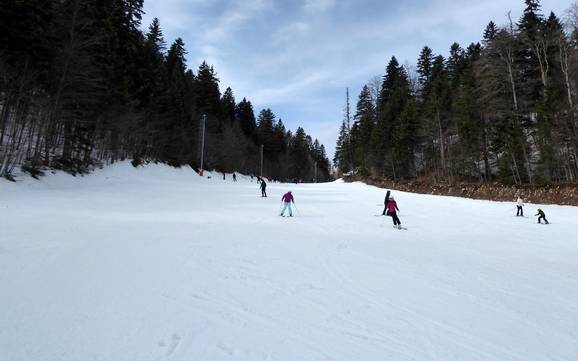 Skigebiete für Anfänger in der Föderation Bosnien und Herzegowina – Anfänger Babin Do – Bjelašnica