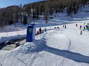 Förderband der Skischule