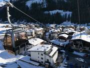 Die Rastkogelbahn beginnt in Vorderlanersbach