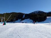 Übungsgelände mit Förderbändern in Masella
