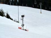 Schneekanone am Cypress Mountain