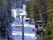 Obertor (Ost-West Verbindung) - 4er Sesselbahn fix geklemmt