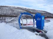Tännporten - Förderband/Zauberteppich mit Überdachung