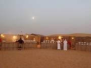 Das arabische Buffet im Camp