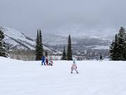Leichte Piste an der Sesselbahn Crescent Express