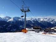 Kropfen Bahn - 2er Sesselbahn fix geklemmt