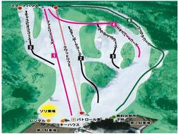 Pistenplan Chokai Kogen Yashima