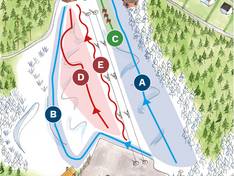 Pistenplan Hemlingbybacken – Gävle