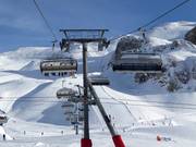 Idjochbahn - 8er Hochgeschwindigkeits-Sesselbahn (kuppelbar) mit Abdeckhauben